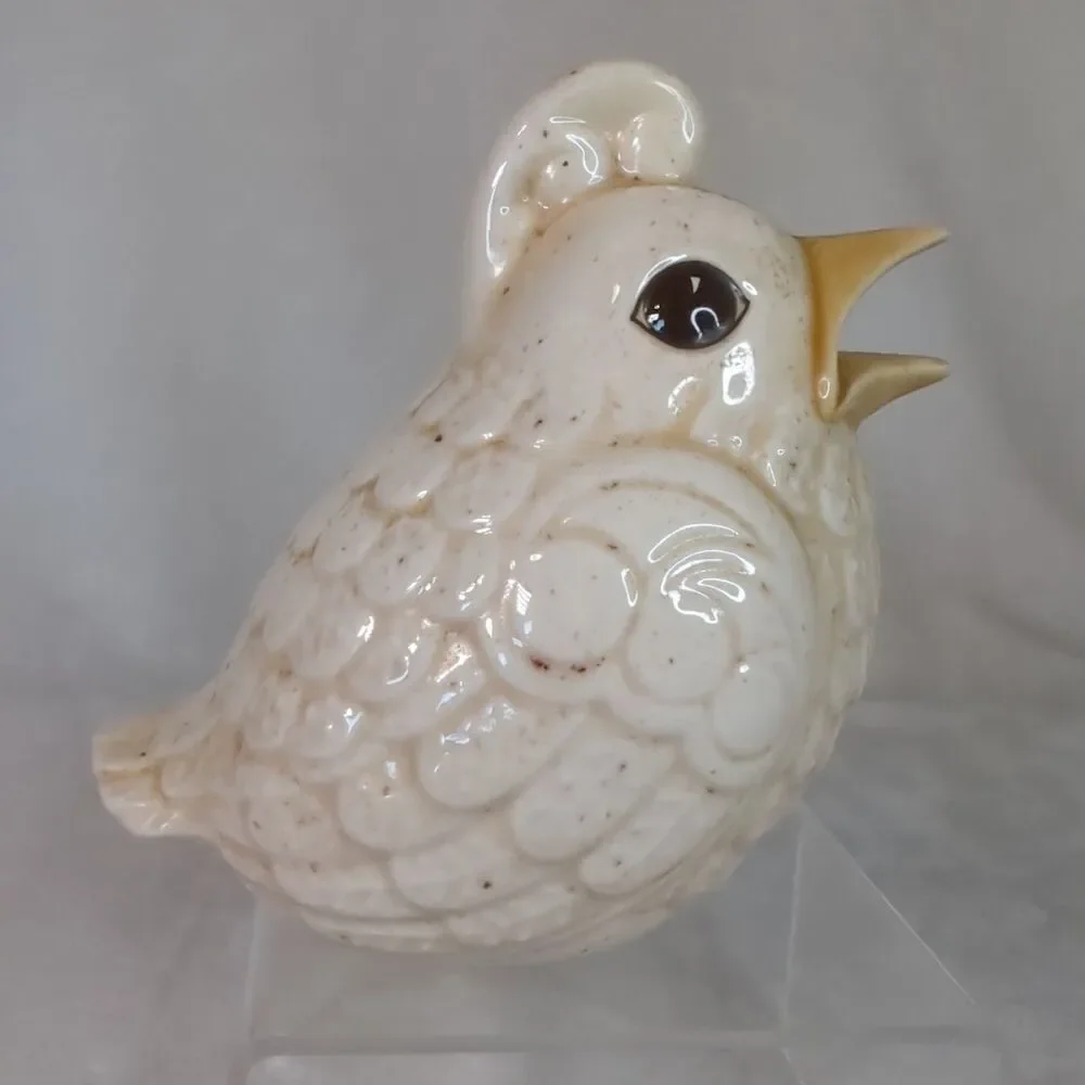 Ceramic Bird Quail Cleanser Salt Spice Shaker Deodorizer Potpourri VTG Kitchen